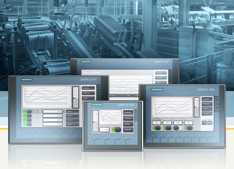 Siemens Basic HMI - Operatör Paneller