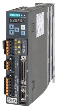 6SL3210-5FB10-1UA2 /SINAMICS V90, 1/3 AC 200V 0.1kW