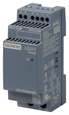 6EP3310-6SB00-0AY0 /LOGO!Power/1AC/5VDC/3A