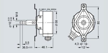 1XP8001-1 /1024 PULSE ENCODER